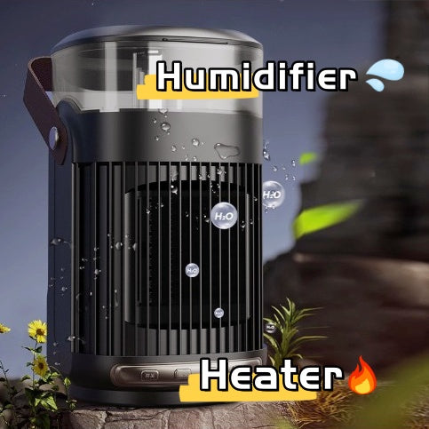 Portable Space Heater with Humidifier